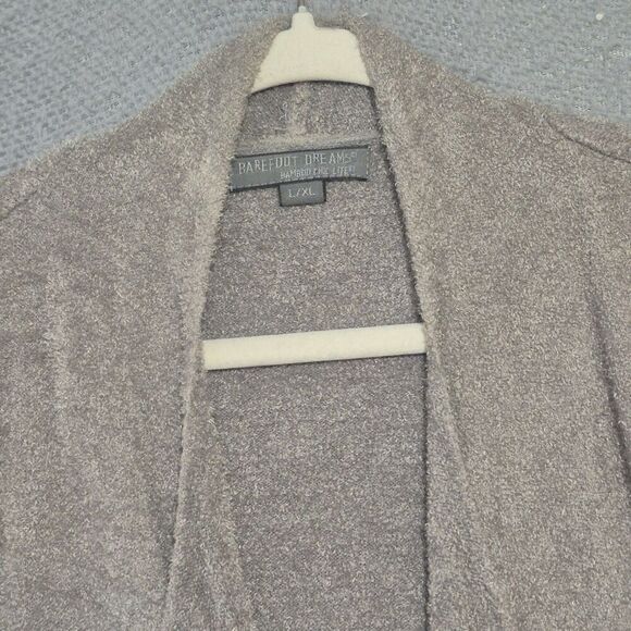 BAREFOOT DREAMS Women's Cozy Chic Calypso Waterfall Cardigan #436 L/XL - Picture 3 of 6